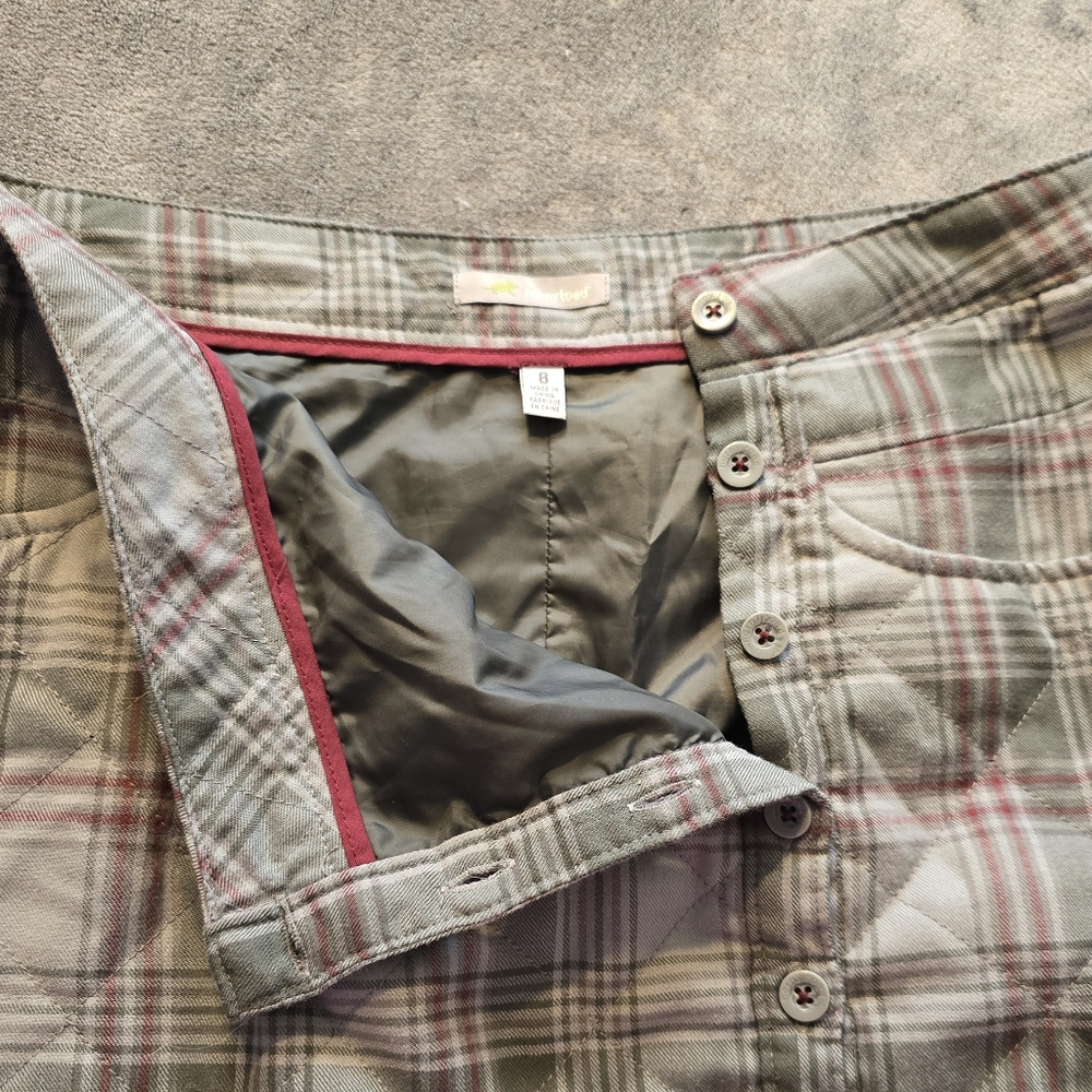 Horny Toad Quilted Birddog Skirt Size 8 - Picture 7 of 12